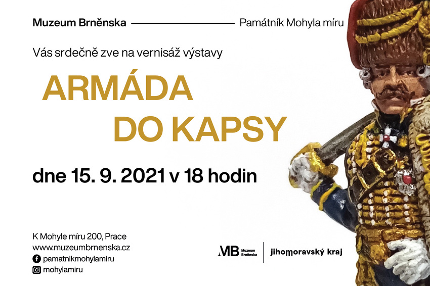 Vernisáž výstavy Armáda do kapsy Památník Mohyla míru 15_9_2021
